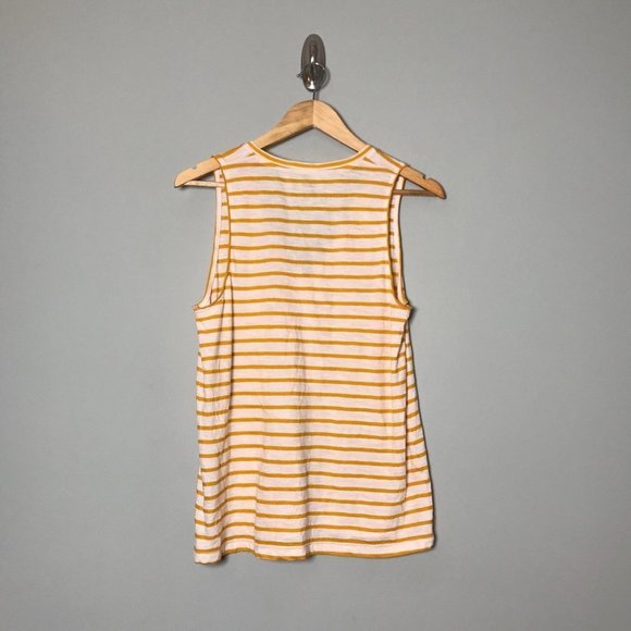 NWT Madewell Whisper Cotton V-Neck Pocket Tank M - Picture 7 of 8